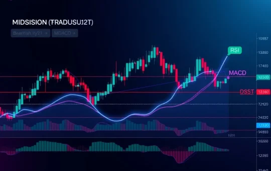Solana Name Service (FIDAUSDT) price chart showing bearish trend and key support levels