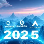 Solana news highlights BlockDAG and Avalanche surging in the 2025 crypto market