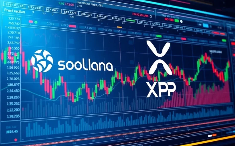 Coinbase Everything Exchange platform featuring Solana and XRP nano futures trading