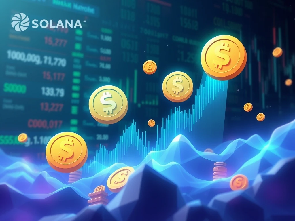 Solana news today highlights MAU, CLUELESS, SUNK, and CMINI tokens surging in trading volume.
