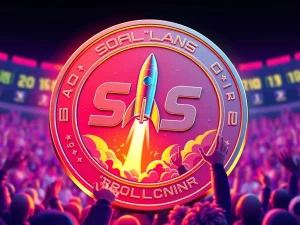 Solana news today featuring XYZVerse sports-themed meme coin with explosive growth