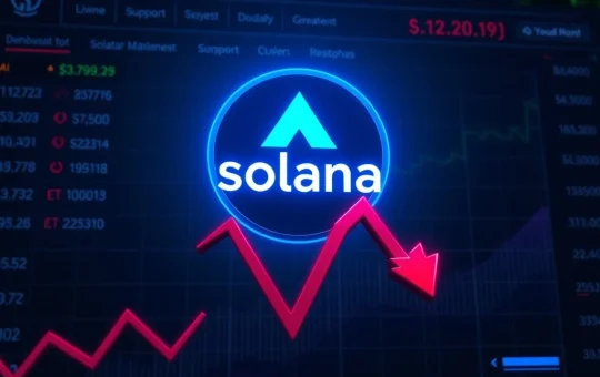 Solana price drops as key support level breaks, threatening bullish outlook