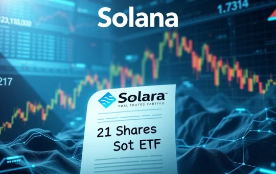 Solana cryptocurrency market trends and 21Shares Spot ETF filing