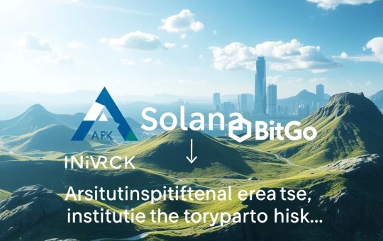 ARK Invest and BitGo enhance Solana staking for institutional investors