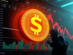 Joe McCann's bold pivot to a $1 billion Solana Treasury fund, symbolizing risk and opportunity in altcoin investment.