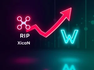 A visual depicting the current Solana news today, showing a shift in crypto investments from XRP and Solana towards the promising WeWake presale.