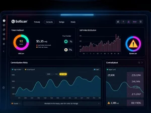 SolScan and BaseScan analytics revealing crypto token centralization risks