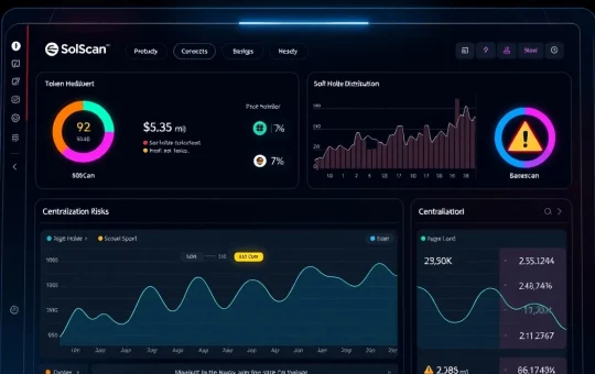 SolScan and BaseScan analytics revealing crypto token centralization risks