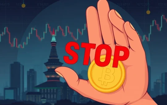South Korea Crypto Lending: Urgent Halt Imposed by Regulators