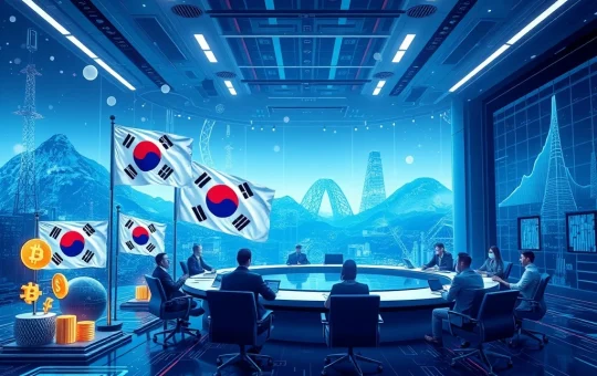 South Korea crypto lending task force discussing digital asset regulation