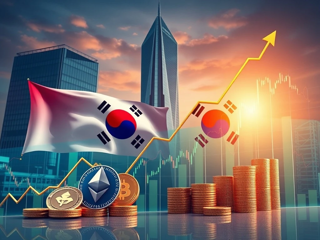 South Korean Investors Fuel Explosive Growth in Crypto-Linked Stocks