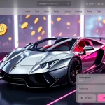 Spartans crypto betting platform offering a Lamborghini giveaway and crypto rewards