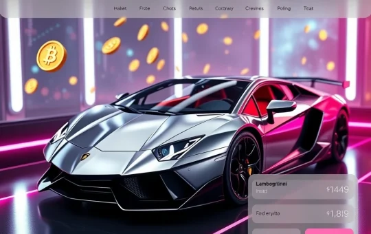 Spartans crypto betting platform offering a Lamborghini giveaway and crypto rewards