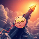 SPK token price chart showing explosive 648% growth amid cryptocurrency volatility