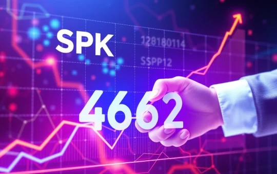 SPK cryptocurrency surges 462% amid strategic blockchain developments