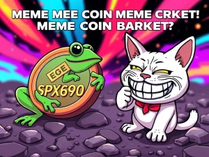 SPX6900 and Troller Cat meme coins showcasing explosive cryptocurrency gains