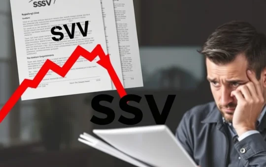SSV token price crashing amid regulatory scrutiny and market volatility