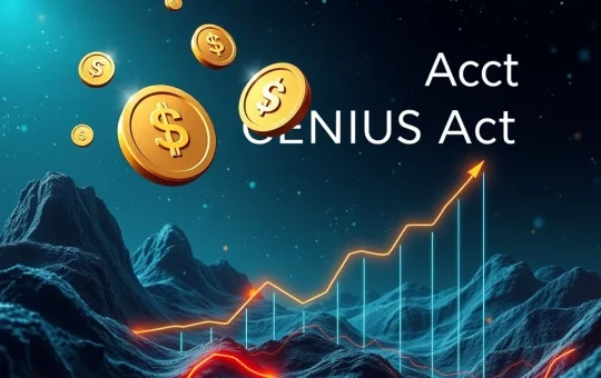 Stablecoin market growth fueled by GENIUS Act and institutional adoption