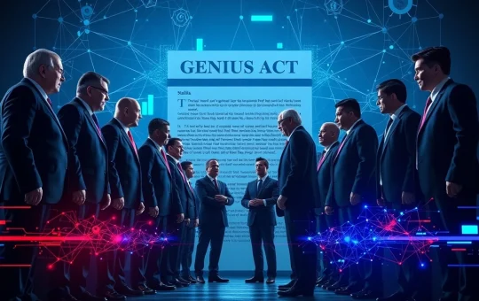 Crucial Stablecoin Regulation: Crypto Industry Fights Banking Lobby Over GENIUS Act Amendments