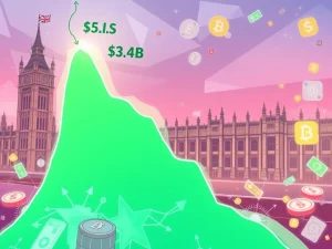 Stablecoin surge and UK fiscal scrutiny amid global economic volatility
