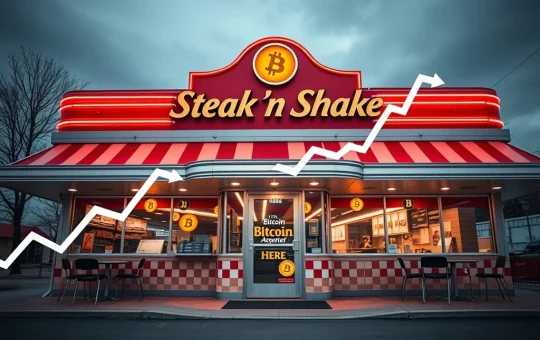 Remarkable: Steak 'n Shake's 11% Sales Surge Fueled by Bitcoin Payments