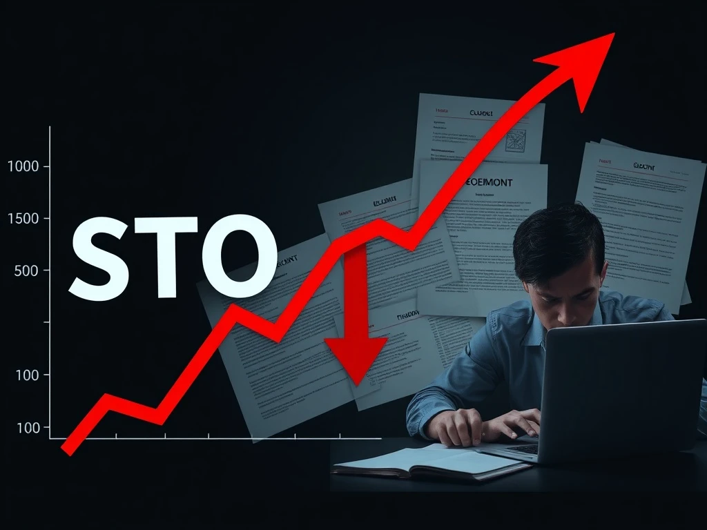 STO token price crashing amid regulatory scrutiny and market volatility