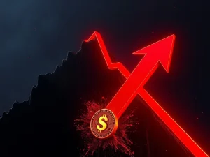 STO token experiences extreme volatility with a sharp price drop.