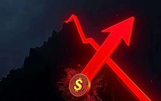 STO token experiences extreme volatility with a sharp price drop.