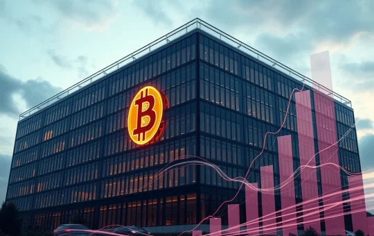 A visual representation of Strategy's bold move to expand its Bitcoin treasury with a $2 billion offering, symbolizing corporate crypto adoption.