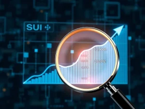 A compelling SUI crypto price chart showing strong bullish momentum, indicating a prime investment opportunity for investors.