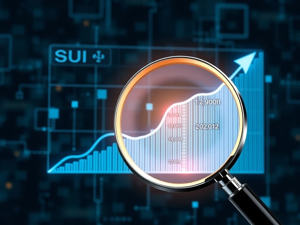 A compelling SUI crypto price chart showing strong bullish momentum, indicating a prime investment opportunity for investors.