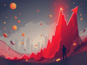 SYRUP crypto price chart showing a shocking short-term decline amidst extreme market volatility, highlighting investor caution.