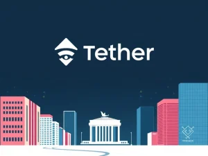 Tether's strategic move into the U.S. market, focusing on institutional stablecoin adoption and regulatory compliance.
