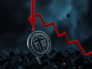 TFUEL cryptocurrency token crashing amid market volatility