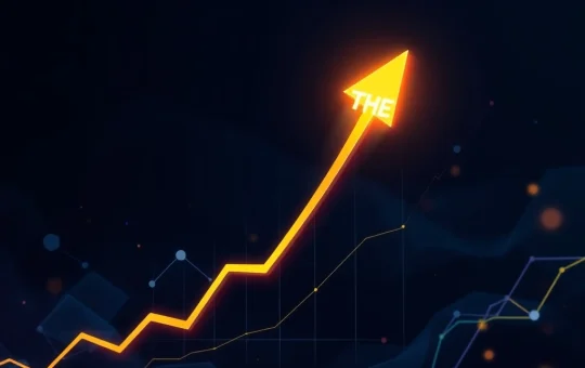THE cryptocurrency surges 505% amid market volatility