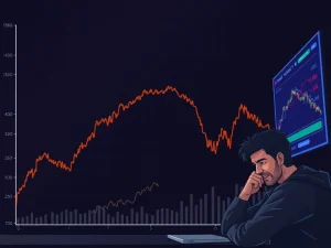 TNSR cryptocurrency price experiencing a sharp decline amid market volatility