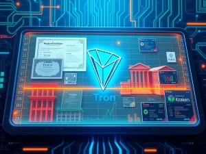 Revolutionary Tokenized Stocks Expand to Tron Ecosystem via Kraken & Backed