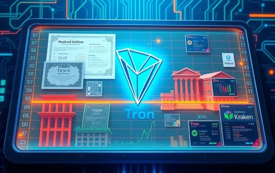 Revolutionary Tokenized Stocks Expand to Tron Ecosystem via Kraken & Backed