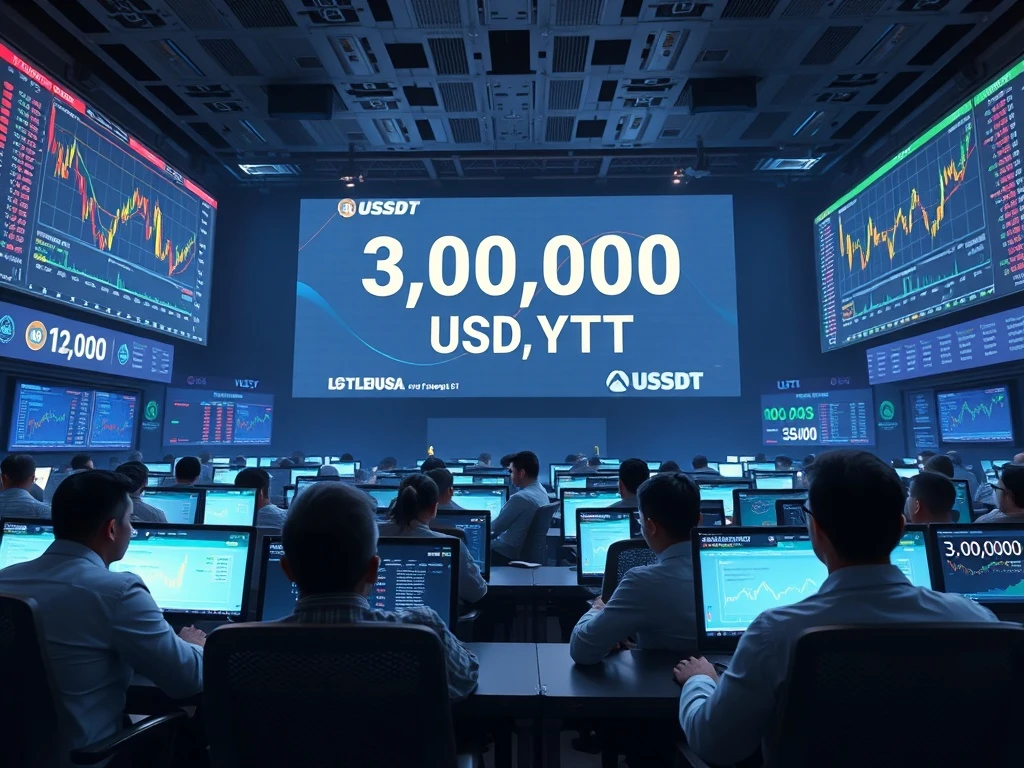 A visual representation of the Toobit Futures Tournament, highlighting the 3 Million USDT prize pool and global crypto traders.