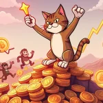 Triumphant Troller Cat meme coin, representing its explosive ROI, stands out from other chaotic meme coins.