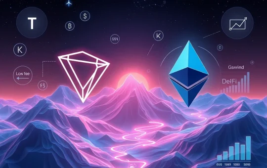 TRON's 2025 dominance in blockchain with low-fee USDT transactions and DeFi growth