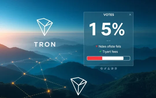 Tron's Crucial Fee Cut Proposal Gains Massive Momentum