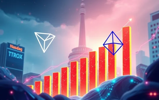 TRON's impressive market cap surge, propelled by Justin Sun's strategic moves, overtaking Cardano in the competitive crypto landscape.