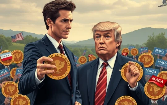 Unveiling the Controversial Trump Corruption Coin: Newsom's Daring Jab at MAGA Memecoins