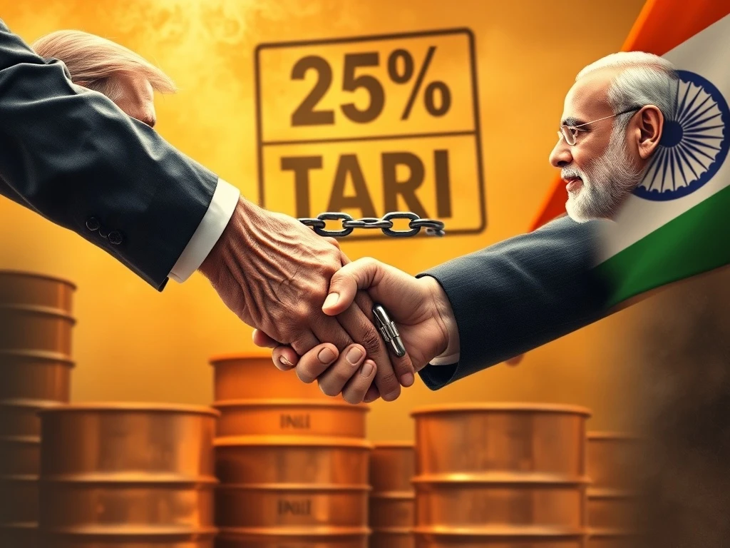 Trump imposes 25% tariff on India over Russian oil purchases