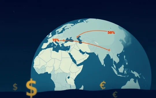 Visualizing the far-reaching economic impact of Trump Tariffs on global trade deals.