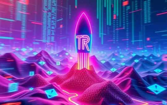TRX coin surging amid TRON ecosystem expansion with blockchain technology backdrop