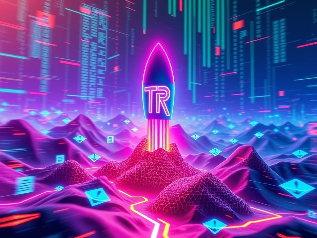 TRX coin surging amid TRON ecosystem expansion with blockchain technology backdrop