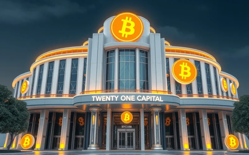 Twenty One Capital's institutional Bitcoin holdings transforming finance