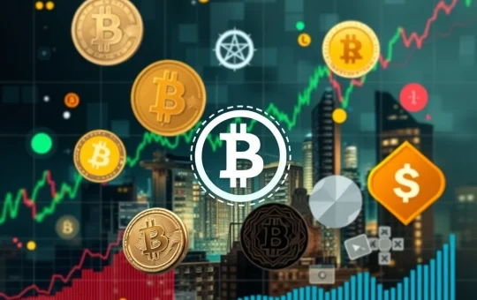 Chart showing crypto market volatility, highlighting Pi Network Coin and Remittix RTX as key unlisted tokens driving crypto disruption.